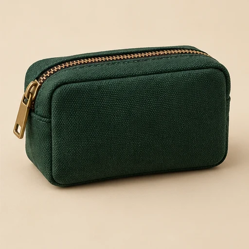 Canvas tee pouch